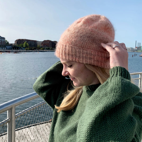 strikhue drejet rib fra AlmaKnit